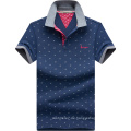 2017 Männer Printed Polo Shirts Mode Oxford Baumwolle Polo-Shirt